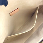 Louis Vuitton Hudson PM Monogram Leather Brown Light Shoulder Bag Gold — view 5