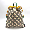 Gucci GG Supreme Baseball Print Drawstring Chilled Lens Nap Sac Nylon