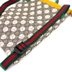 Gucci GG Supreme Baseball Print Drawstring Chilled Lens Nap Sac Nylon — view 8