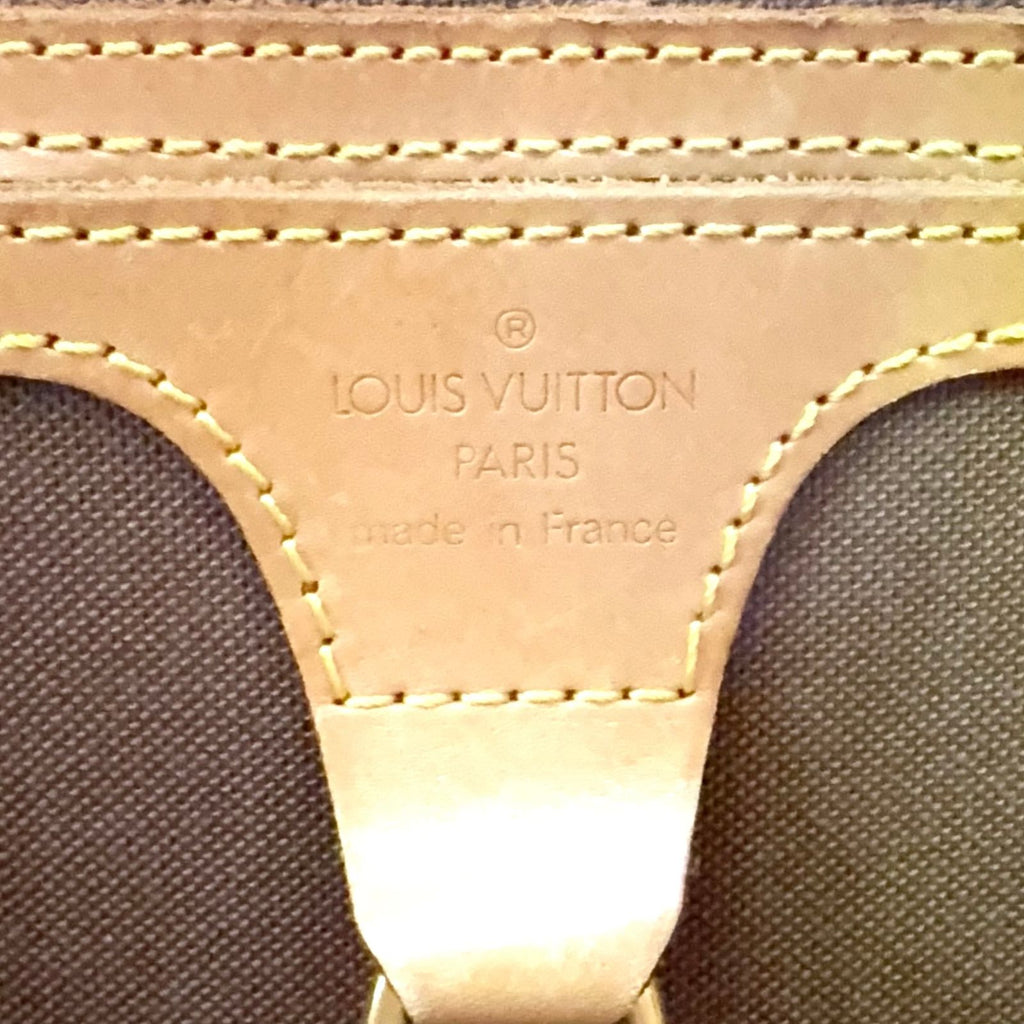 Louis Vuitton Ellipse PM Leather Brown Handbag Gold — view 4