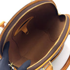 Louis Vuitton Ellipse PM Leather Brown Handbag Gold — view 3
