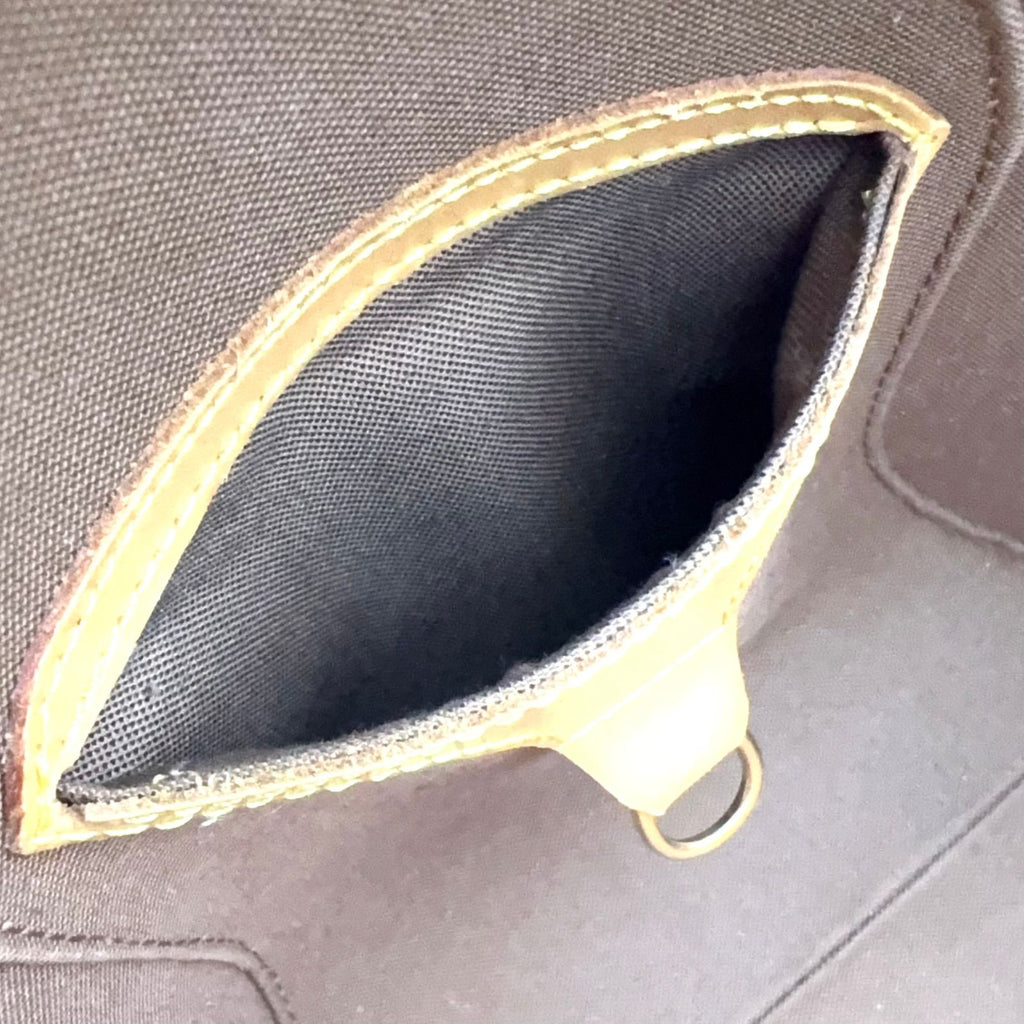Louis Vuitton Ellipse PM Leather Brown Handbag Gold — view 5