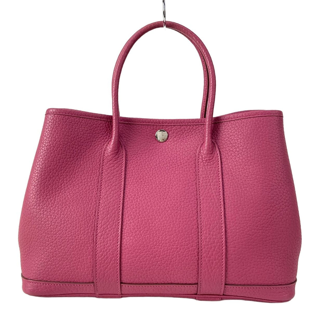 Hermes Tote Bag Garden Party TPM Tosca Silver