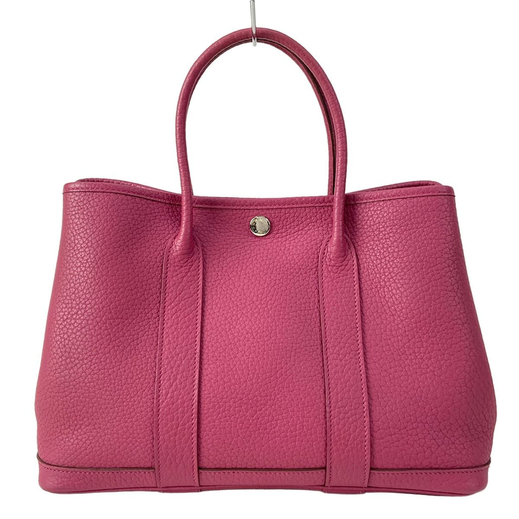 Hermes Tote Bag Garden Party TPM Tosca Silver — view 3