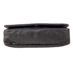 Chanel Shoulder Bag Quilted Bordeaux Chain Silver Wrinkled Leather — view 5