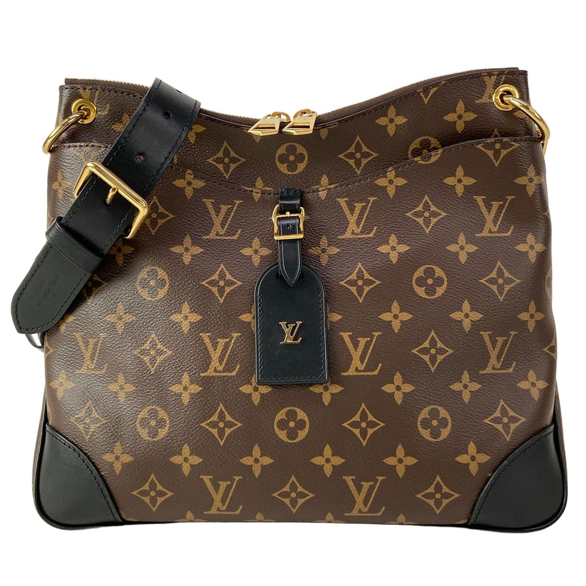 Louis Vuitton Shoulder Bag Monogram Odeon NM Noir