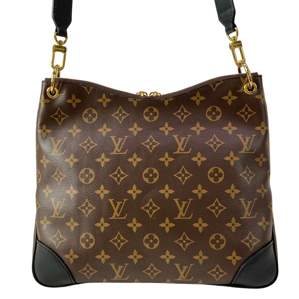 Louis Vuitton Shoulder Bag Monogram Odeon NM Noir — view 3
