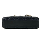 Dior Handbag Lady D-joy Bag Micro Black Gold Cannage — view 5