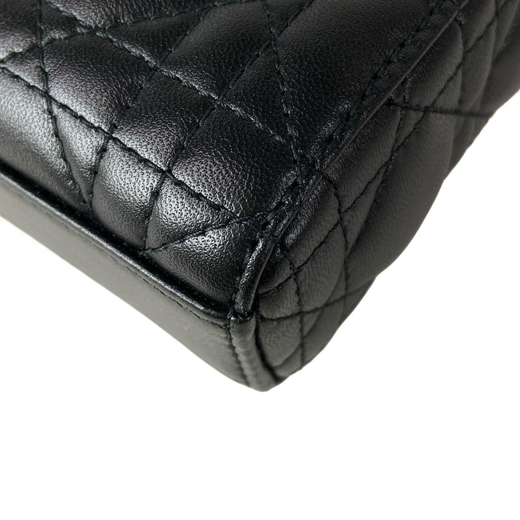 Dior Handbag Lady D-joy Bag Micro Black Gold Cannage — view 6