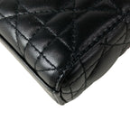 Dior Handbag Lady D-joy Bag Micro Black Gold Cannage — view 8