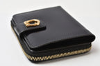 Gucci Wallet Vintage Folded G Logo Leather Black — view 4