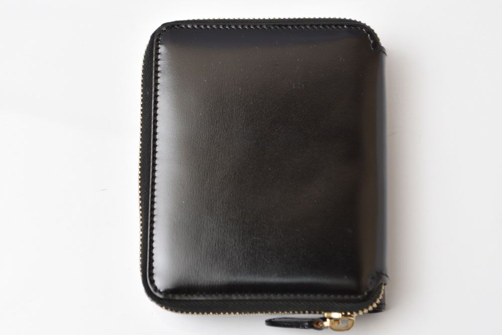 Gucci Wallet Vintage Folded G Logo Leather Black — view 2