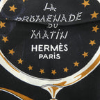 Hermes la Promenade du Matin Bandana Carre Geant 140 Shawl Scarf — view 4