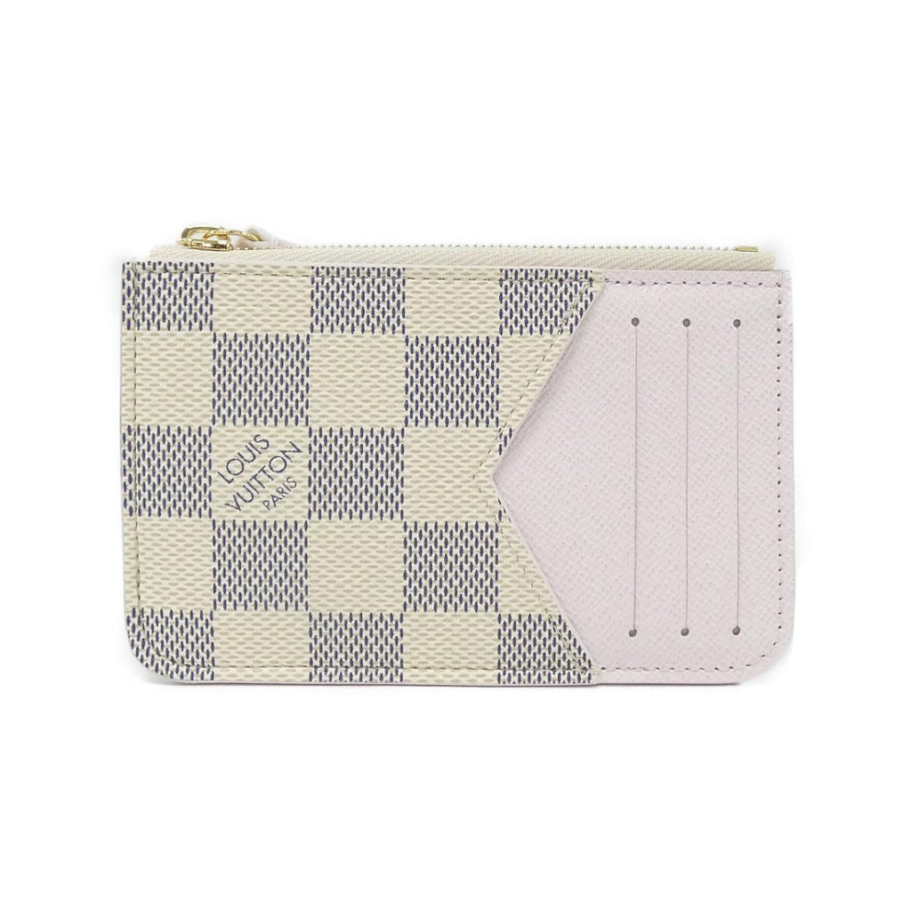 Louis Vuitton Damier Azur Card Case Romy Coin Purse