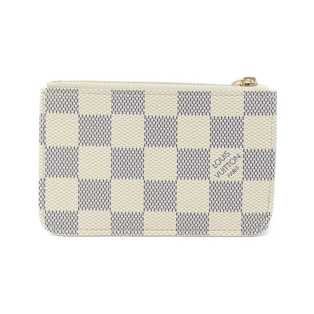 Louis Vuitton Damier Azur Card Case Romy Coin Purse — view 2