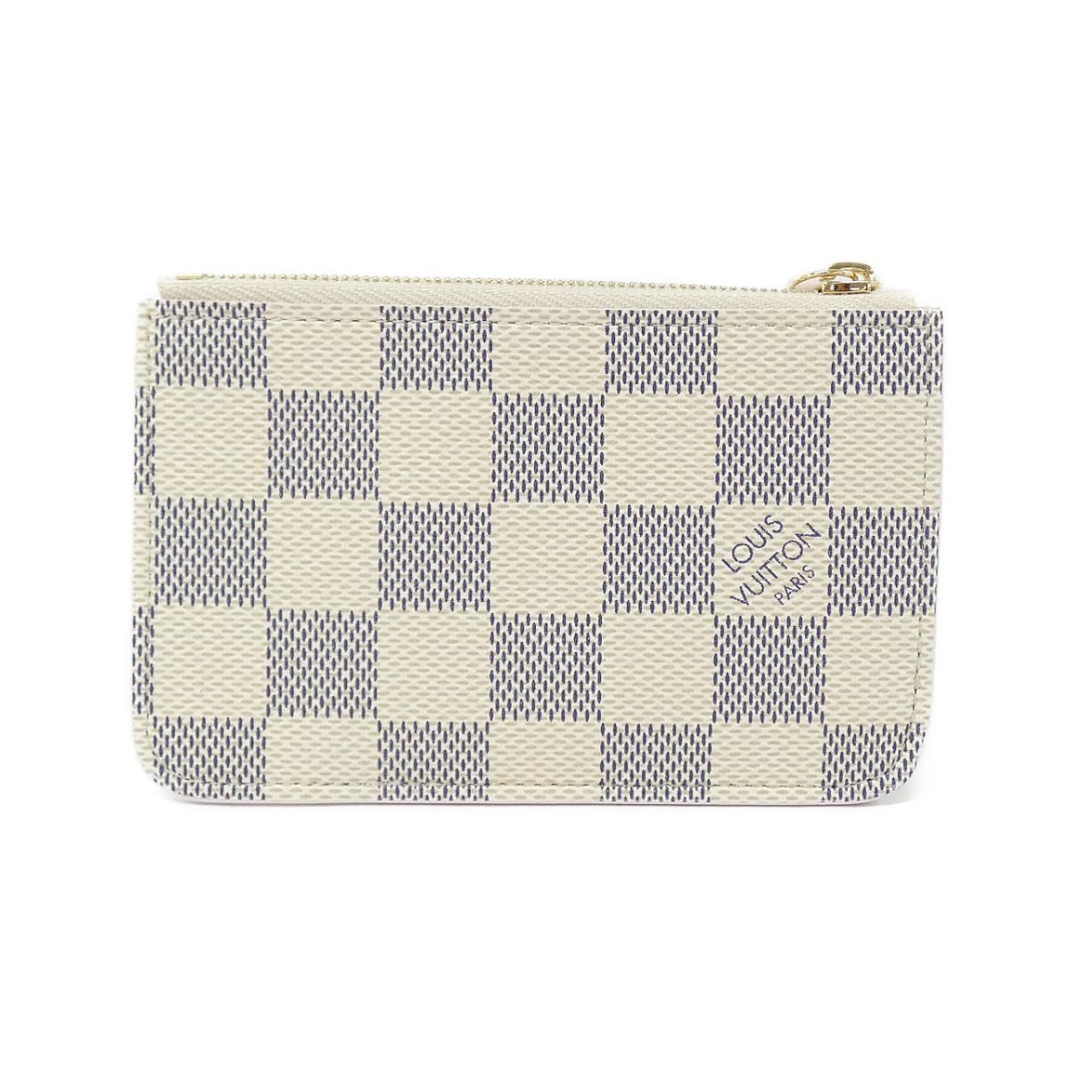 Louis Vuitton Damier Azur Card Case Romy Coin Purse — view 2