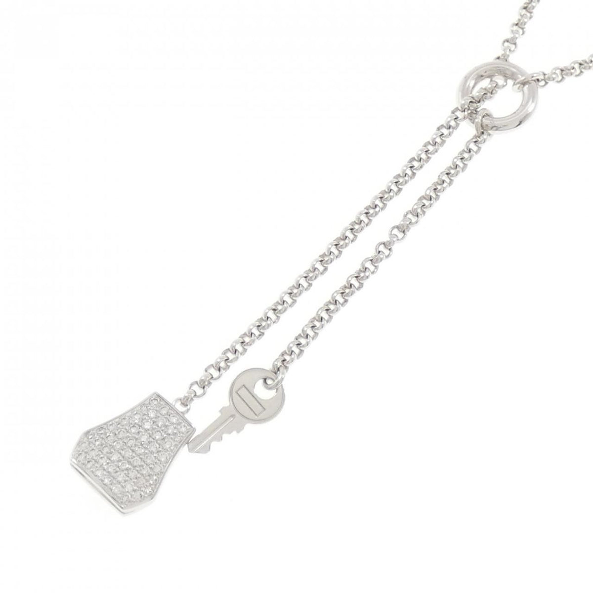 Hermes Kelly Clochette Necklace — view 3