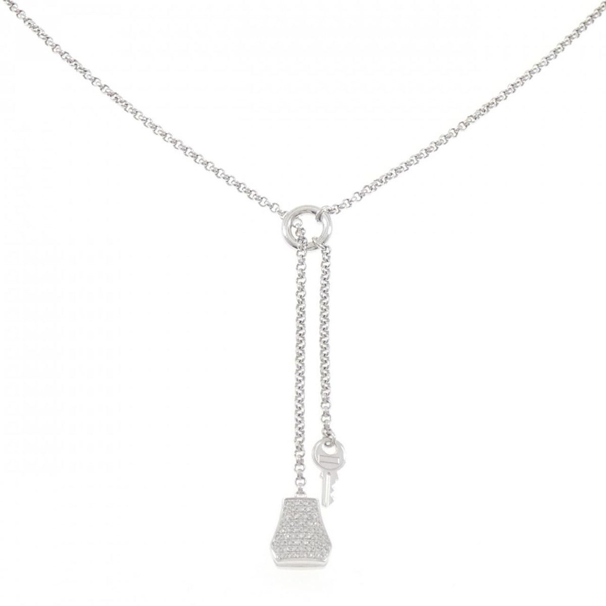 Hermes Kelly Clochette Necklace