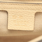 Gucci Shoulder Bag Soho Interlocking G Ivory Leather — view 4
