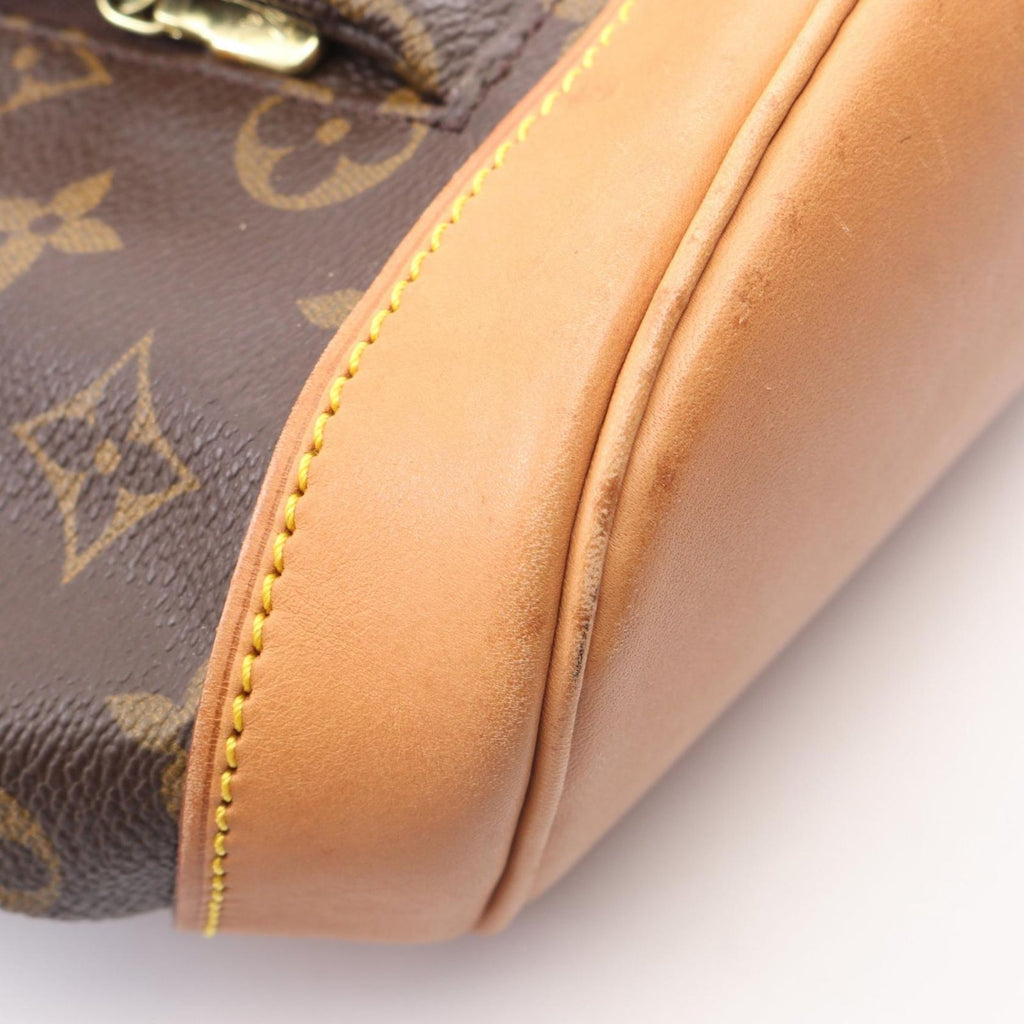 Louis Vuitton Backpack Montsouris MM Monogram Leather — view 7