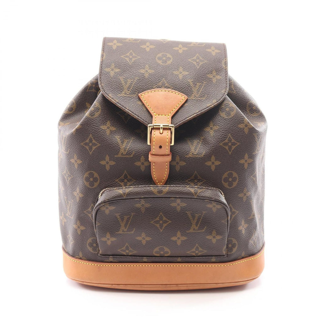 Louis Vuitton Backpack Montsouris MM Monogram Leather