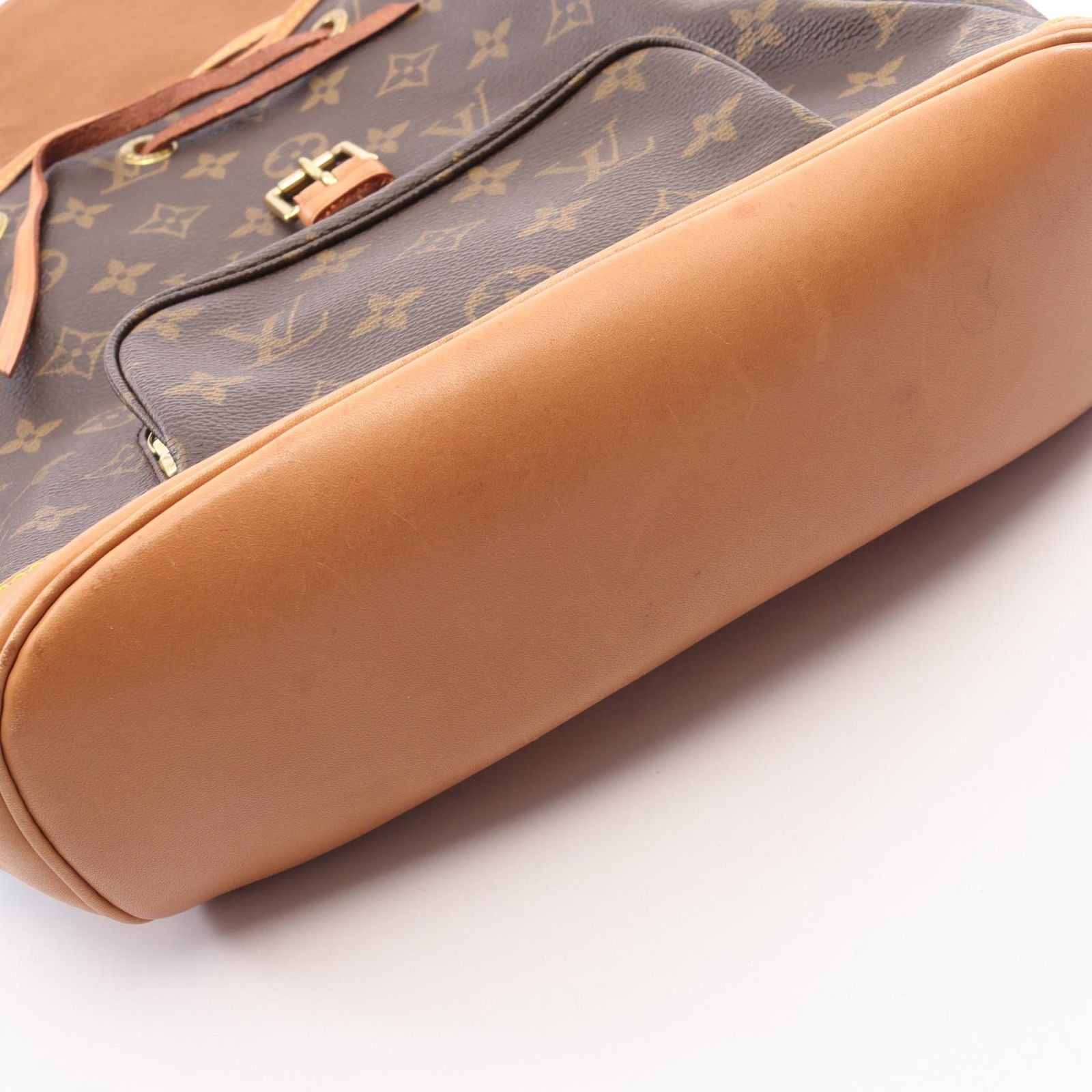 Louis Vuitton Backpack Montsouris MM Monogram Leather — view 6