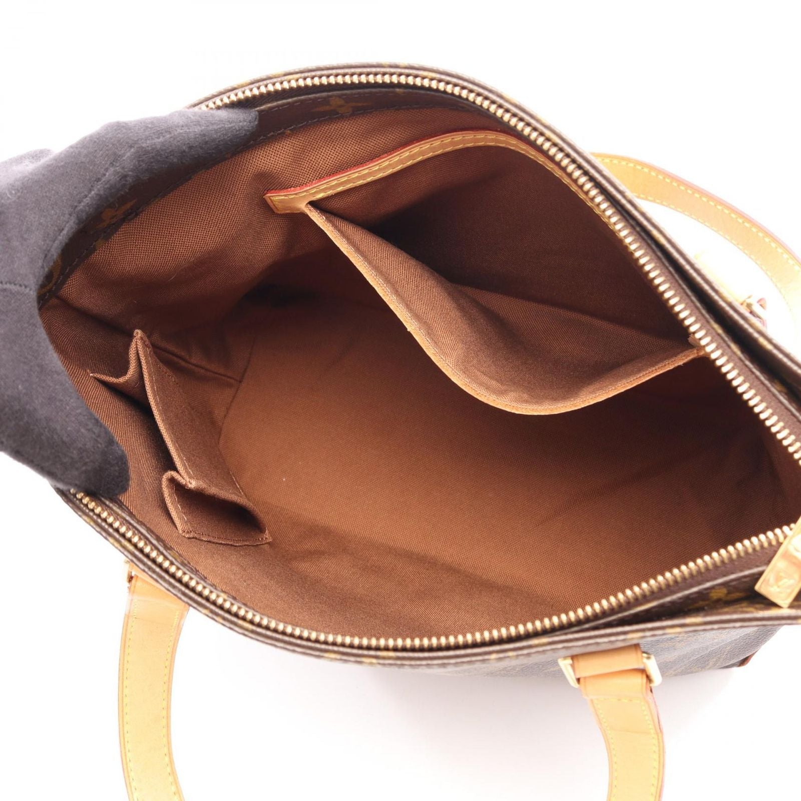 Louis Vuitton Shoulder Bag Cabas Piano Monogram Leather — view 3