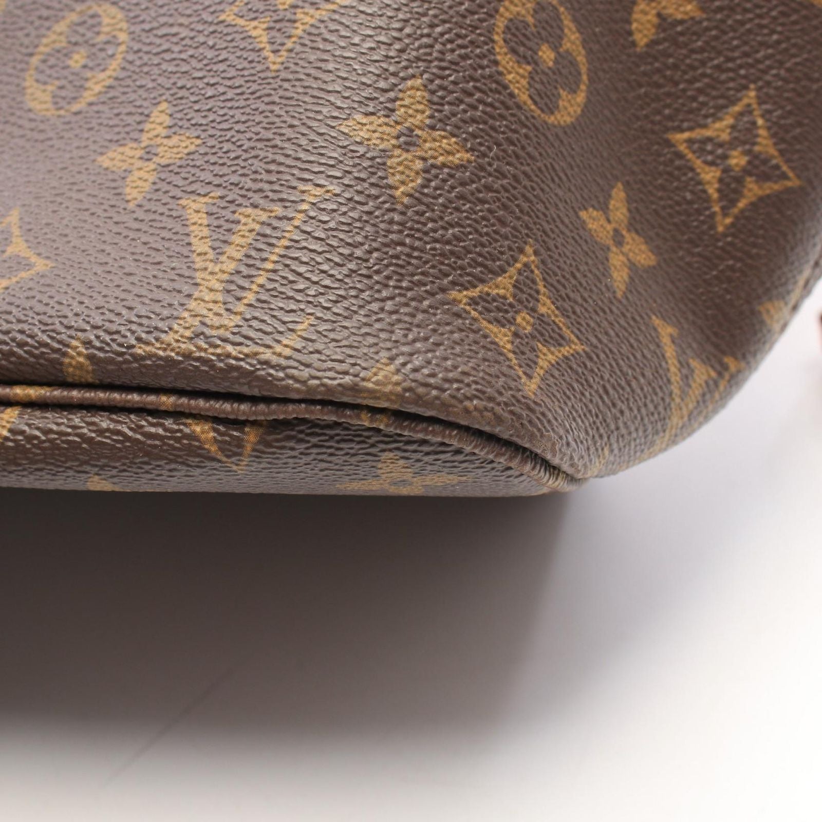 Louis Vuitton Tote Bag Neverfull MM Monogram Leather — view 8
