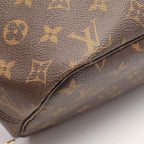 Louis Vuitton Tote Bag Neverfull MM Monogram Leather — view 7