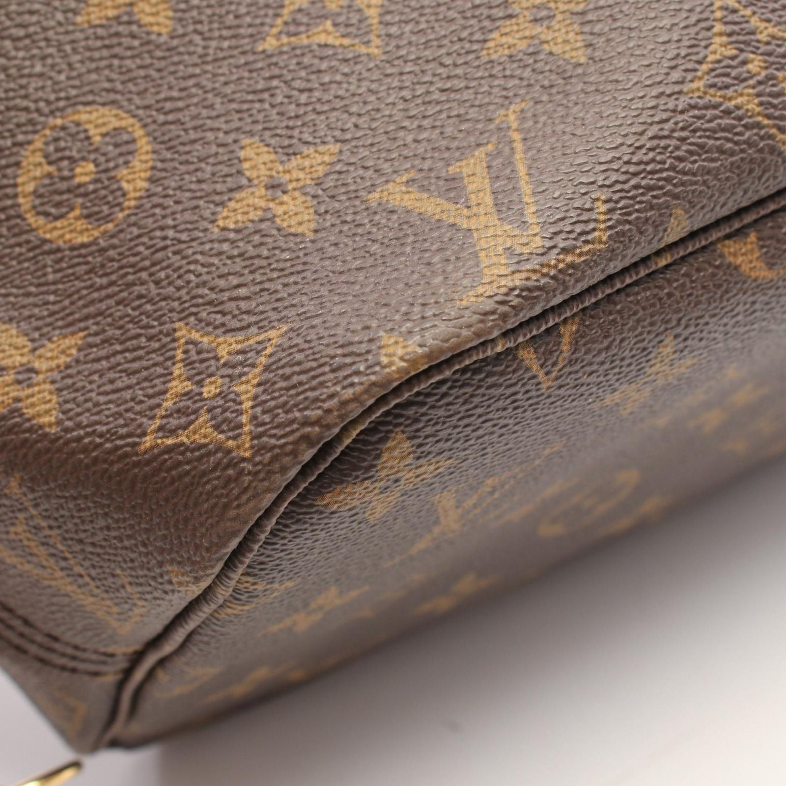 Louis Vuitton Tote Bag Neverfull MM Monogram Leather — view 7