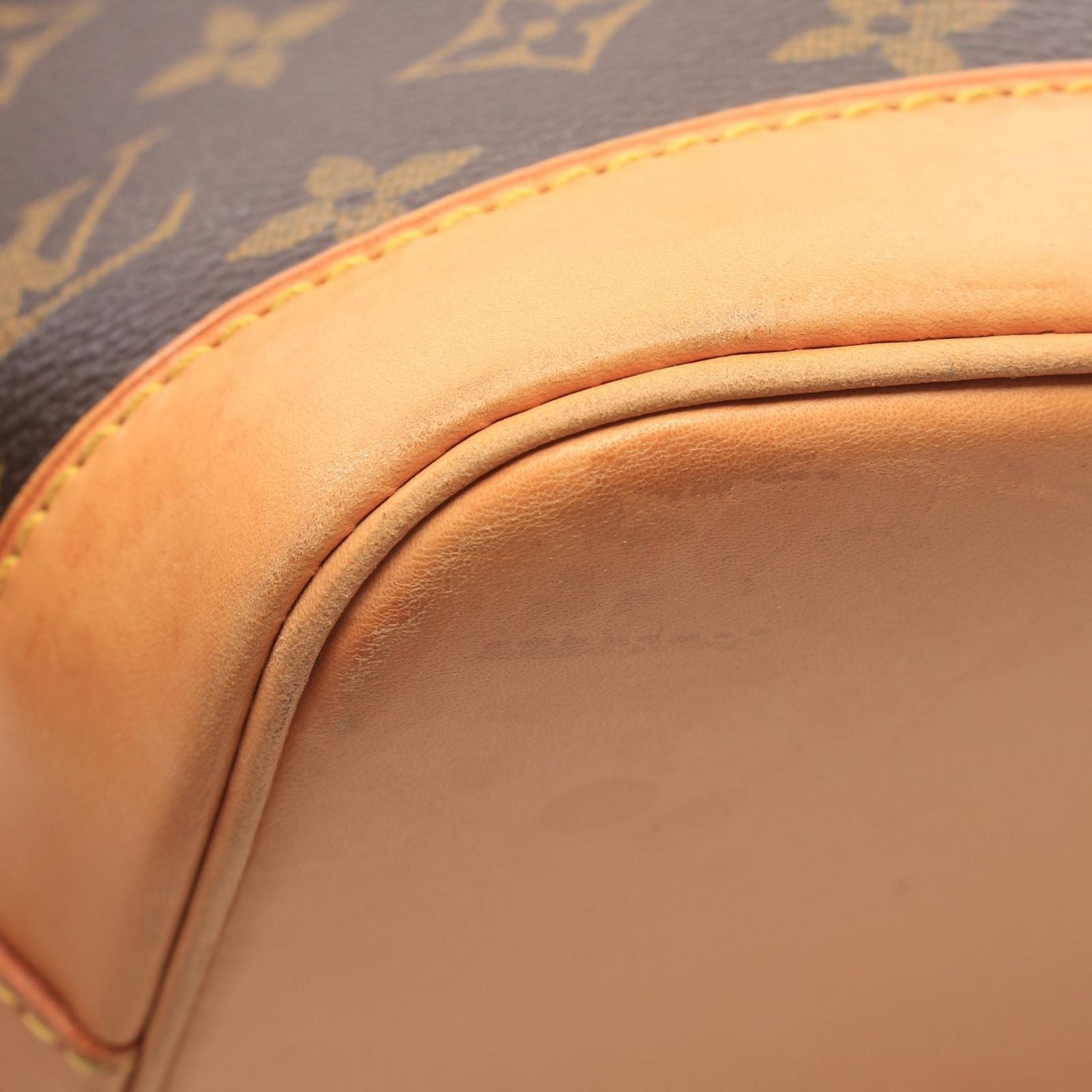 Louis Vuitton Handbag Alma PM Monogram Leather — view 7