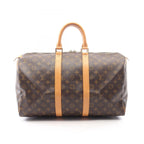 Louis Vuitton Boston Bag Keepall 45 Monogram Leather