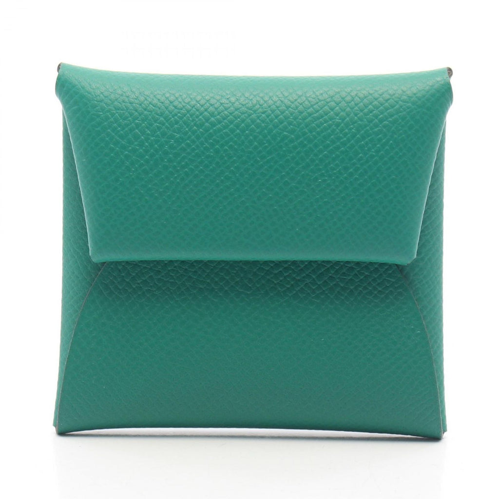 Hermes Coin Purse Bastia Verso Vert Vertigo Jaune Milton Leather
