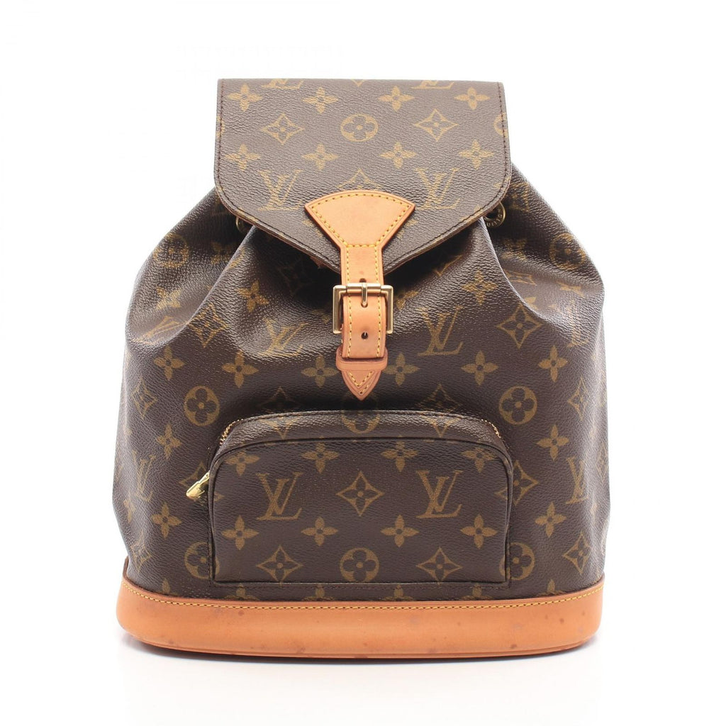 Louis Vuitton Backpack Montsouris MM Monogram Leather