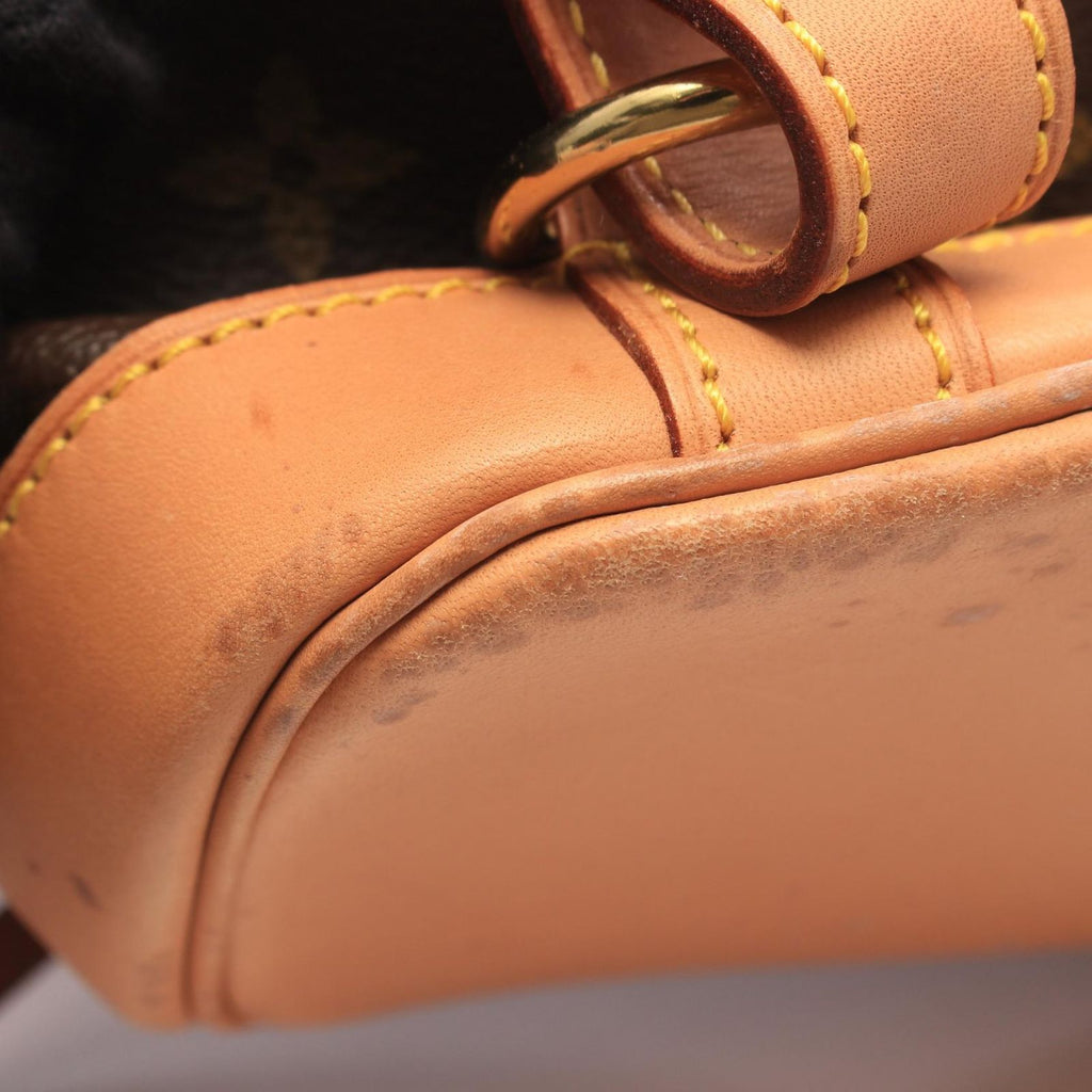 Louis Vuitton Backpack Montsouris MM Monogram Leather — view 8