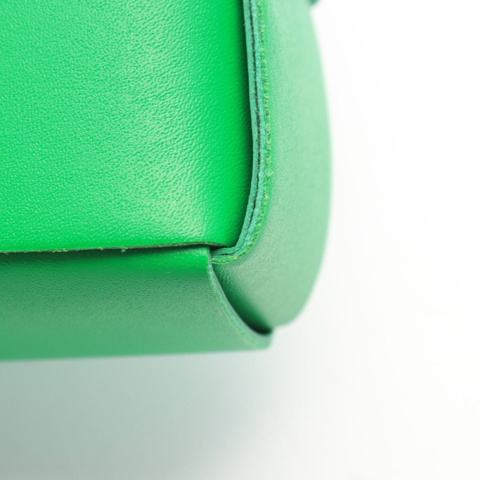 Bottega Veneta Shoulder Bag Cassette Mini Cross Green Leather — view 5