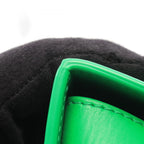 Bottega Veneta Shoulder Bag Cassette Mini Cross Green Leather — view 7