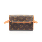 Louis Vuitton Waist Bag Pochette Florentine Monogram with Bouton Pression