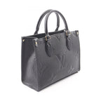 Louis Vuitton Handbag On The Go PM 2-Way Noir Leather — view 2