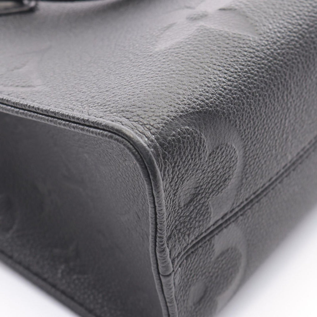 Louis Vuitton Handbag On The Go PM 2-Way Noir Leather — view 6