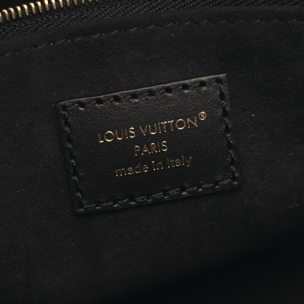 Louis Vuitton Handbag On The Go PM 2-Way Noir Leather — view 4
