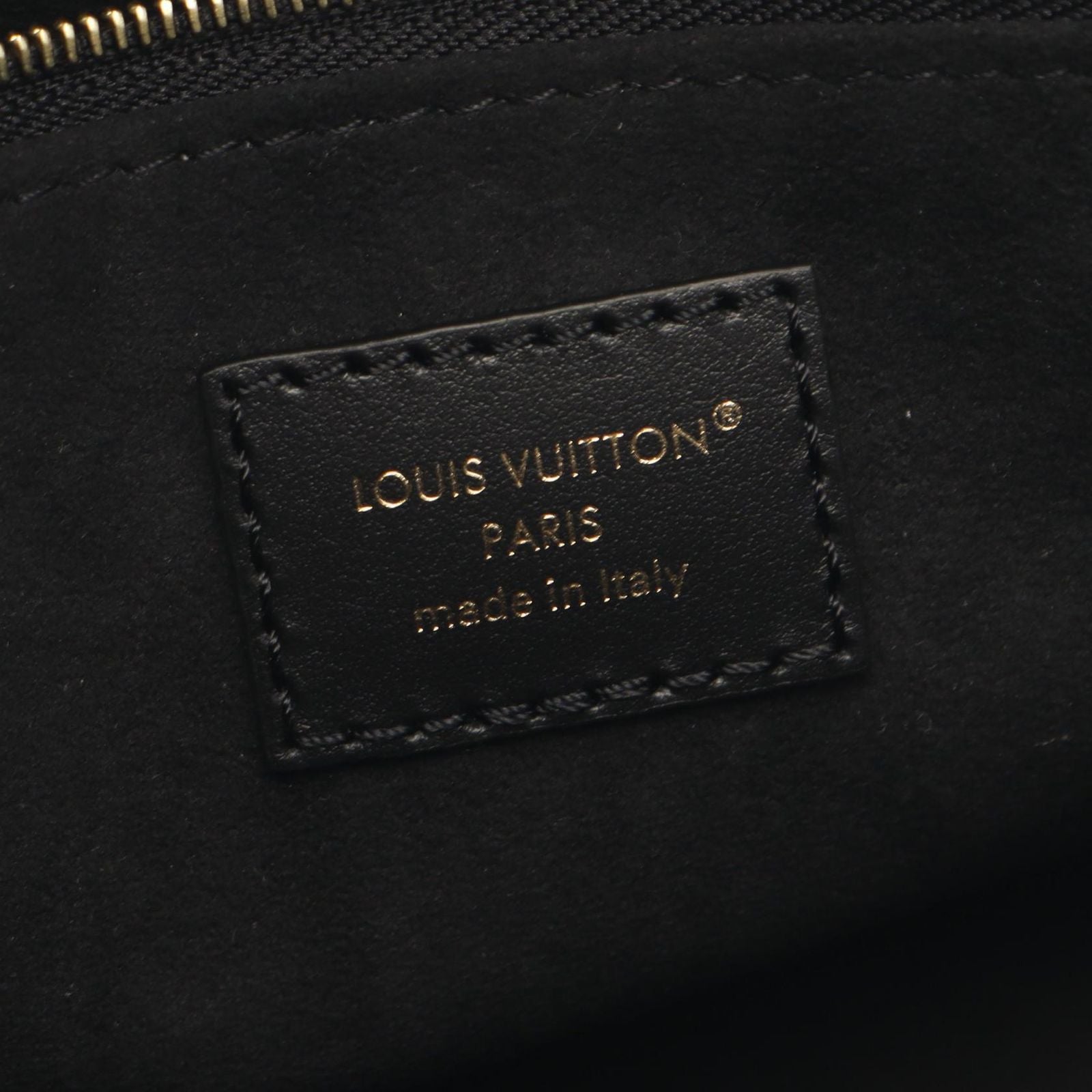Louis Vuitton Handbag On The Go PM 2-Way Noir Leather — view 4