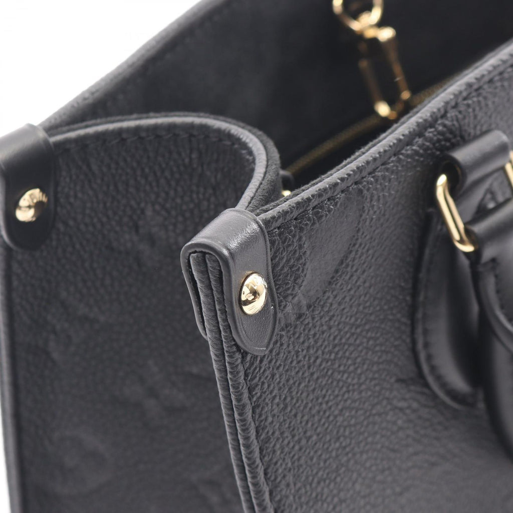 Louis Vuitton Handbag On The Go PM 2-Way Noir Leather — view 5