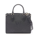 Louis Vuitton Handbag On The Go PM 2-Way Noir Leather