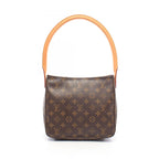 Louis Vuitton Shoulder Bag Looping MM Monogram Leather