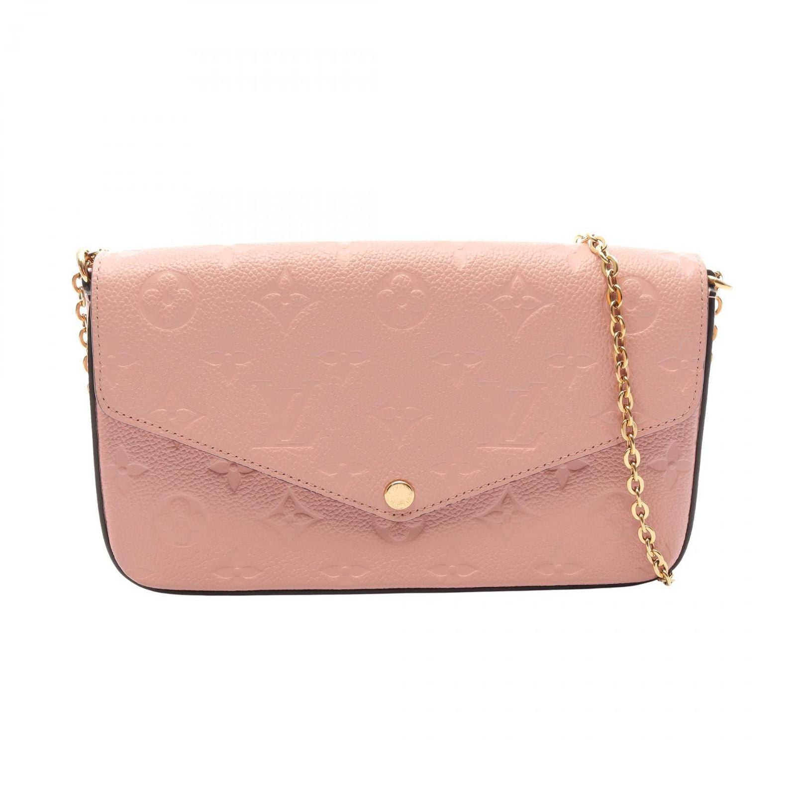 Louis Vuitton Shoulder Bag Pochette Felicie Monogram Empreinte Rose Poudre