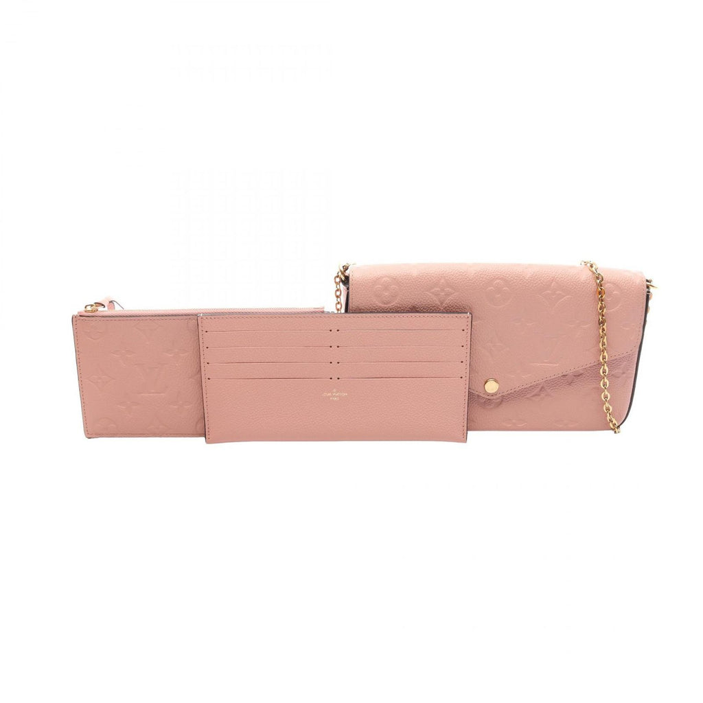 Louis Vuitton Shoulder Bag Pochette Felicie Monogram Empreinte Rose Poudre — view 5