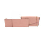 Louis Vuitton Shoulder Bag Pochette Felicie Monogram Empreinte Rose Poudre — view 5