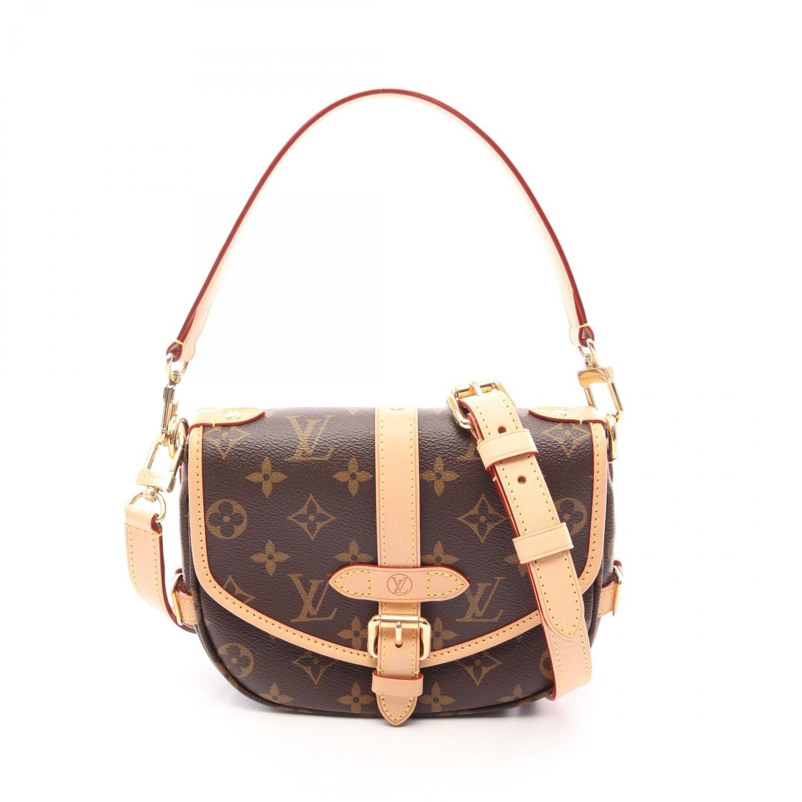 Louis Vuitton Handbag Saumur BB Monogram Leather