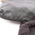 Loewe Shoulder Bag Anagram Black Gold Nylon Leather — view 6